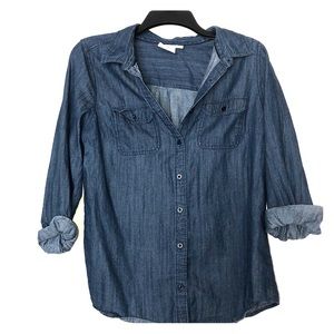 Light cotton jean shirt